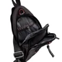 Мужская сумка-слинг Valiria Fashion черная (DETAV105-2): Тип ручки Короткая ручка, Плечевой ремень