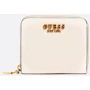 Жіночий гаманець GUESS LAUREL SLG SMALL ZIP AROUND молочний (SWVB8500370-LGR)