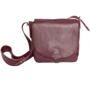 Женская сумка почтальонка ARTiS Bags бордовая (16715631)