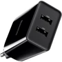 Зарядное устройство Baseus USB Wall Charger Speed Mini 2xUSB 2.1A 10.5W Black with Lightning Cable (TZCCFS-R01): Тип сетевое