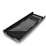 Корпус Thermaltake Core X71 Tempered Glass Edition (CA-1F8-00M1WN-02): Матеріал передній панелі пластик