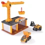 Игровой набор Dickie Toys Вольво. Большое строительство с механическим краном (3724007)