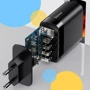 Зарядное устройство Baseus USB Wall Charger 4xUSB 2.4A Mirror Lake Black (CCJMHB-B01): Тип сетевое