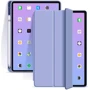 Аксессуар для iPad BeCover Tri Fold Soft TPU with Pencil mount Purple for iPad Air 2020/iPad Air 2022 (706751): Цвет фиолетовый
