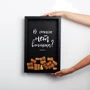 Настенный декор Рамка для винных пробок BeriDari "В смысле нет винишка?" фото 3