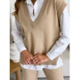 Жилет АRTKNIT Cotton 27014 One Size бежевый: Состав Хлопок