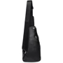 Чоловіча сумка-слінг Borsa Leather чорна (k16603-black): Стать Чоловік