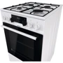 Плита комбинированная Gorenje K535W: Тип варочной поверхности газовая