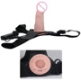 Страпон LYBAILE Ultra Passionate Harness Vibrating Flesh, 15 см