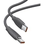 Кабель Baseus Cable USB-C to USB-C Jelly Liquid Silica Gel Fast Charging 2.4A 100W 1.2m Black (CAGD030001): Тип USB-C - USB-C