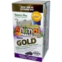 Natures Plus Animal Parade Gold 60 chewables Мультивитамины для детей, вкус винограда