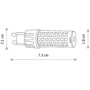 Лампочка Nowodvorski 10933 Bulb G9 1x7W 4000K 900Lm Wh