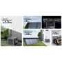 Зарядная станция Allpowers R2500 2016Wh 2500W LiFiP04 Grey: Разъемы для подзарядки Зарядка от генератора, Зарядка от солнечной панели, Зарядка от сети, Зарядка от автомобиля