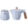 Кофеварка гейзерная Bergner Naturally 380 мл 3 чашки (BG-38195-WH): Тип кофеварка гейзерная