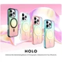 Чехол для iPhone LAUT HOLO MagSafe White (L_IP24D_HO_W) for iPhone 16 Pro Max фото 5