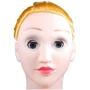 Надувная кукла BARBI- 3D с вставкой из киберкожи и вибростимуляцией, BS2600021