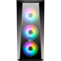 Корпус Cooler Master MasterBox Lite 5 ARGB (MCW-L5S3-KGNN-05): Матеріал передній панелі пластик, сталь