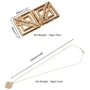 Зажимы для сосков с тяжелой подвеской LOCKINK Adjustable Nipple Clamps with Heavy Pendant - Golden