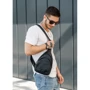 Мужская сумка-слинг Sambag Brooklyn черная (83111001m): Страна производитель Тайвань