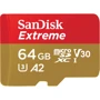 Карта пам'яті SanDisk 64GB microSD C10 UHS-I U3 Extreme V30 (SDSQXAH-064G-GN6MN): Тип карти MicroSDXC