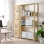 Книжный шкаф с дверцей ІКЕА IVAR 134х30х179 см (994.034.70) фото 1