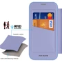 Чехол для iPhone Dux Ducis Skin X Pro with MagSafe Purple for iPhone 16: Материалы искусственная кожа