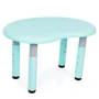 Столик со стульчиком Bambi Peanut-5 (mint/grey): Особенности регулировка высоты столешницы, наличие стульчика
