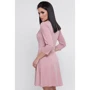 Платье FashionUp PL-1751A 48 пудровое повседневное до середины бедра: Состав Вискоза, Эластан
