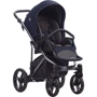 Детская коляска 2 в 1 Bebetto Bresso Premium DARK 04 (503.32.21.D04): Ширина шасси 60.5