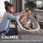 Шезлонг-качалка Kinderkraft Calmee Happy Shapes (KBCALM00HAP0000): Дополнительные удобства дуга с игрушками, Система складывания, съемная обивка, Ремни безопасности, Контроль скорости движения