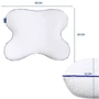 Подушка IDEIA Memory Foam ортопедическая бабочка 58х50х12 см (2200004315751) фото 7