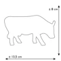 Коллекционная статуэтка корова Cow Parade Fatigues M (47834) фото 2