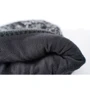 Мужская шапка DexShell Cuffed Beanie водонепроницаемая черная с зеленым L/XL 58-60 см (DH353GRNLXL) фото 3