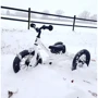 Комплект трехколесный беговел Trybike белый (TBS-2-WHT+TBS-99-TK): Колеса надувные