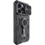 Чехол для iPhone Nillkin CamShield Armor Pro Black for iPhone 14 Pro Max: Материалы поликарбонат и полиуретан