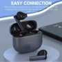 Наушники Lenovo ThinkPlus TW50 grey: Тип конструкции вакуумные