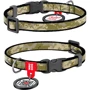Нашийник для котів та дрібних порід собак WAUDOG Nylon c QR-паспортом XS (278-4026)