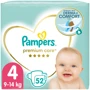 Подгузники Pampers Premium Care Maxi Размер 4 (9-14 кг) 52 (4015400278818)