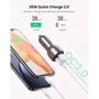 Зарядное устройство Ugreen Car Charger 2xUSB CD213 42.5W Dark Blue (60980): Сила тока 2А
