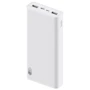 Зовнішній акумулятор Xiaomi ZMI Power Bank 20000mAh USB-C 18W White (QB821A): Кількість USB 3