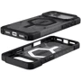 Чехол для iPhone Urban Armor Gear UAG Pathfinder Clear Magsafe Ash/Black (114552113140) for iPhone 17 Pro Max
