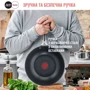 Сковорода Tefal Jamie Oliver Kitchen Essential ВОК 28 см (E3141974): Материал ручки Нержавеющая сталь