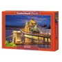 Пазлы Castorland 2000 Панорама Будапешта в сумерках C-200405: Производитель CASTORLAND
