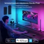 Набір адаптивного підсвічування Govee H6601 HDMI AI Gaming Kit RGBIC чорний (H6601311) фото 8