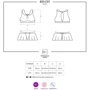 Костюм студентки Obsessive 833-CST-2 student costume, S/M