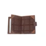 Мужское портмоне Wanlima коричневое (W72042410167-coffee): Тип Портмоне