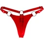 Трусики классические Feral Feelings - String Bikini Red Trasparent