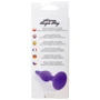 Анальная пробка Boss Series Silicone Purple Plug Large