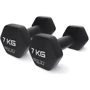 Гантель 4FIZJO Classic 2x7 кг (P-5905973403207): Количество гантелей, шт 2