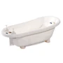 Ванночка с термометром+горка+подставка Lorelli 88см (white/pink): Производитель Lorelli